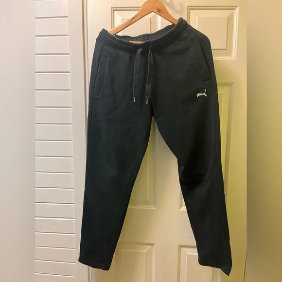Black Puma Sweats size small - Picture 1 of 2